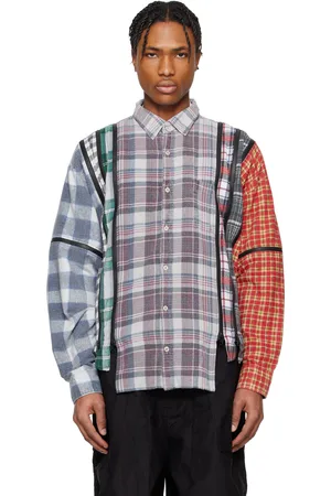 Pins & Needles Multicolor 7 Cuts Zipped Wide Shirt