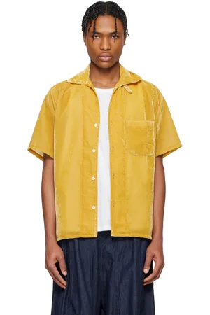 Pins & Needles Yellow Italian Collar Shirt