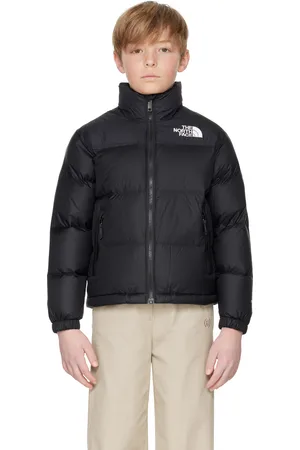 The North Face Big Kids Black 1996 Retro Nuptse Down Jacket