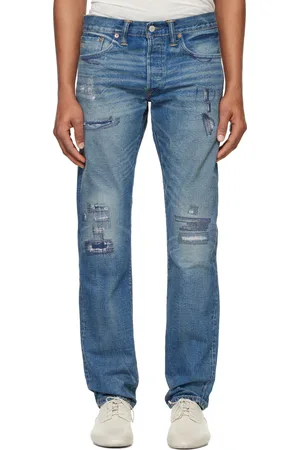 Ralph Lauren Blue Slim Fit Claremont Selvedge Jeans