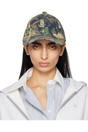 Acne Studios Khaki Cotton Cap