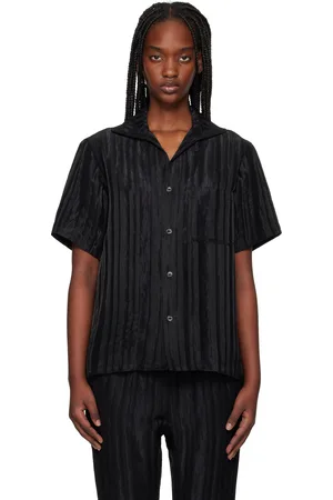 Pins & Needles Purple & Black Italian Collar Shirt