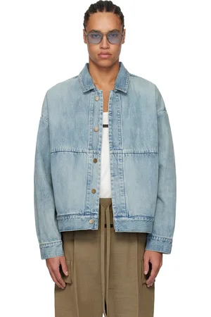 FEAR OF GOD Blue Trucker Denim Jacket