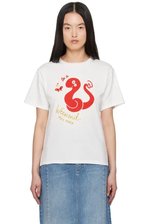 Max Mara White Cabina T-shirt