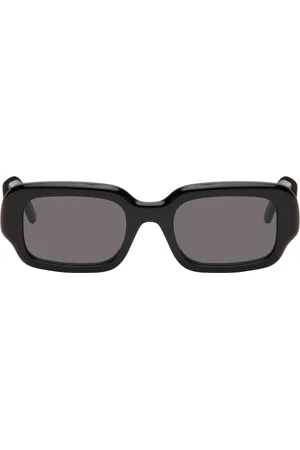 Loewe Black Rectangular Slim Sunglasses