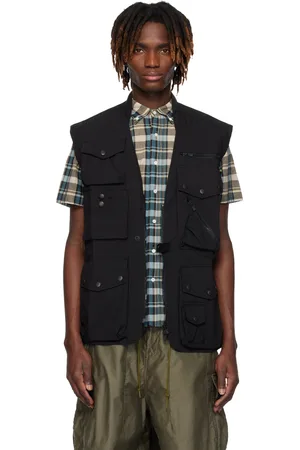 Pins & Needles Black Field Vest