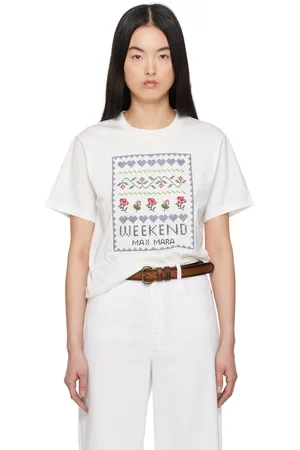 Max Mara White Cabina T-shirt