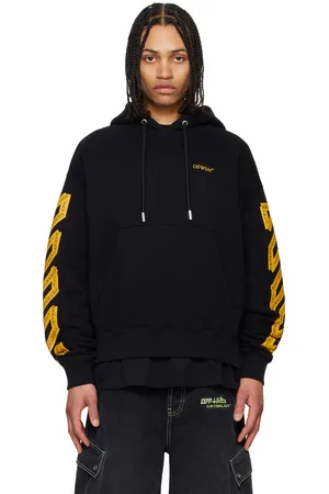 OFF-WHITE Black Tape Arrow Hoodie