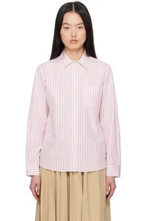 Max Mara Pink & White Bahamas Shirt