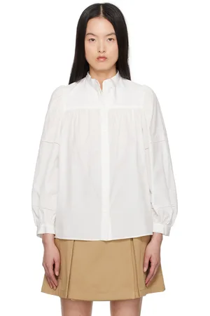 Max Mara White Ribaldo Blouse