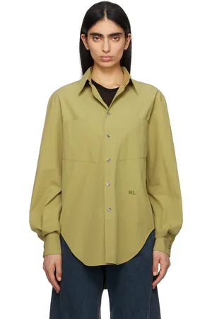 ECKHAUS LATTA Green Notebook Shirt