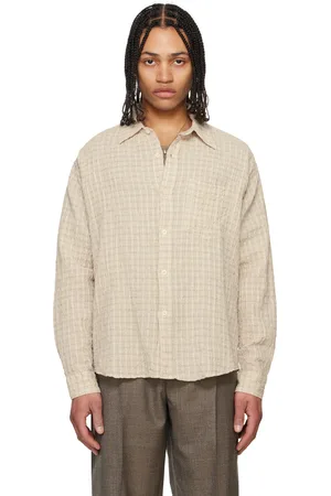 mfpen Beige Executive Shirt