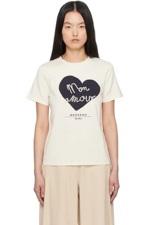 Max Mara Off-White Vello T-shirt