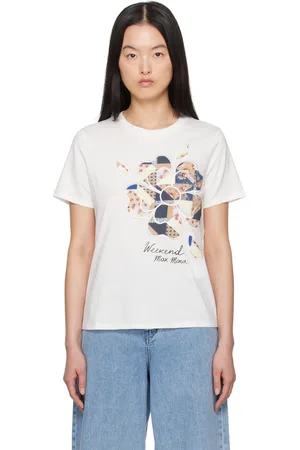 Max Mara White Vello T-shirt