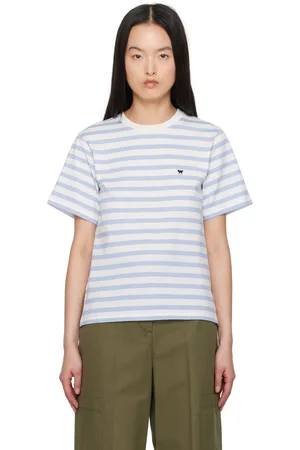 Max Mara Blue & White Satrapo T-shirt