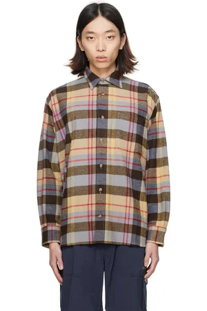 Madhappy Brown & Beige Check Shirt