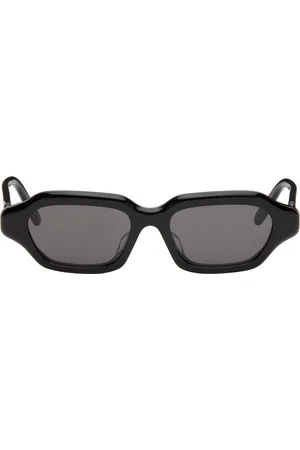 Loewe Black Slim Logo Sunglasses