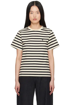 Max Mara Black & Off-White Satrapo T-shirt