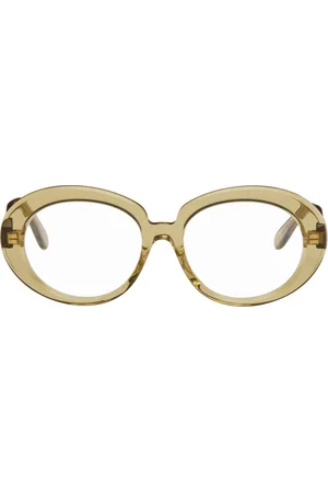 Loewe Khaki Curvy Glasses