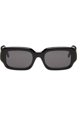 Loewe Black Rectangular Slim Sunglasses