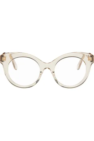 Loewe Beige Curvy Glasses