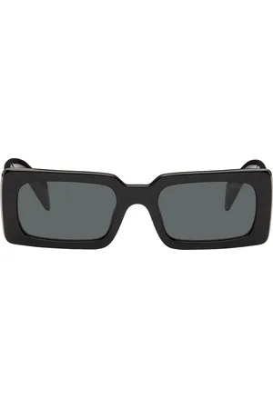 Prada Black Rectangular Sunglasses