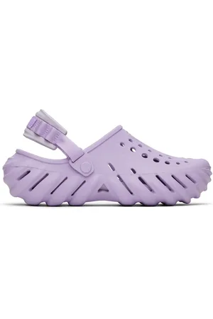 Crocs Purple Echo Clogs