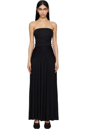 Staud Black Mariana Maxi Dress