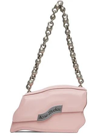 Acne Studios Pink Keisuke Otobe Edition Distortion Wavy Mini Bag