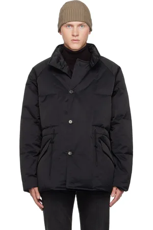 Paul Smith Black Recycled Nylon-Blend Down Coat