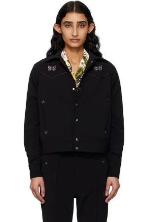 Pins & Needles Black Piping Cowboy Jacket