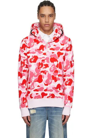 BAPE ABC Camo Shark Half Zip Hoodie