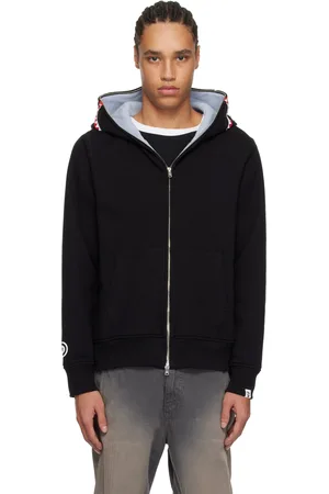 BAPE Black 2nd Shark Full Zip Hoodie