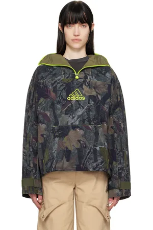 adidas Khaki Camo Q1 Jacket