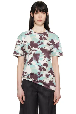 BAPE Blue & Purple Map Camo Oversized T-shirt