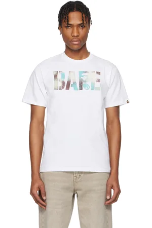 BAPE White Map Camo Stencil 