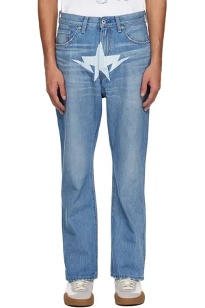 BAPE Blue Twin Sta Relaxed Fit 13 Oz Jeans
