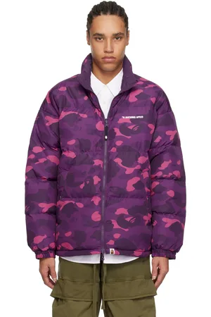 BAPE Color Camo Reversible Down Jacket
