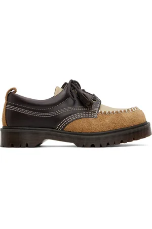 Dr. Martens Brown & Beige Lowell Derbys