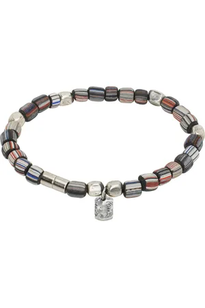 Paul Smith Multicolor Stripe Bead Bracelet