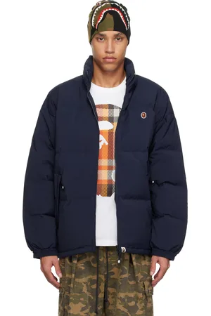 BAPE Navy One Point Down Jacket