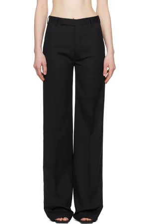 Rick Owens Black Hollywood Dietrich Trousers