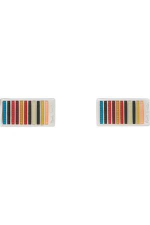 Paul Smith Silver Signature Cufflinks