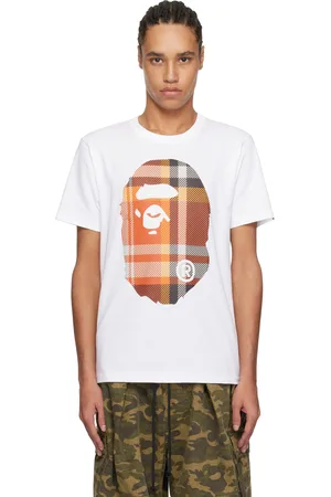 BAPE Check Big Ape Head T-shirt