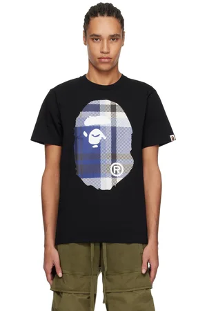 BAPE Check Big Ape Head T-shirt