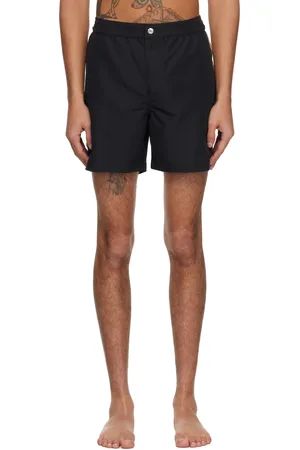 Paul Smith Black Signature Stripe Swim Shorts
