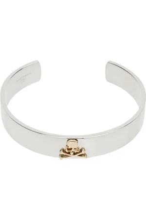 MASTERMIND Silver & Gold Bangle Bracelet