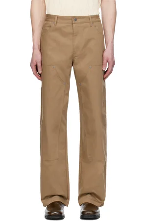 Golden Goose Tan Patch Trousers