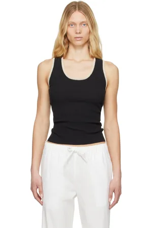 Nothing Written Black Jina U-Neck Tank Top