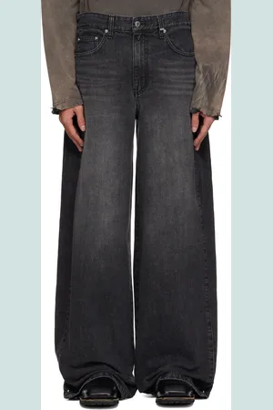 We11 Done Tuck-Detail Jeans